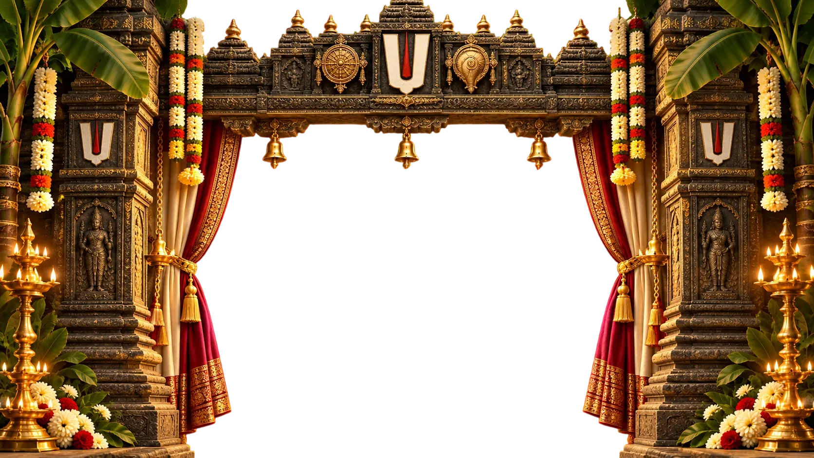 Royal Mandap Backdrop
